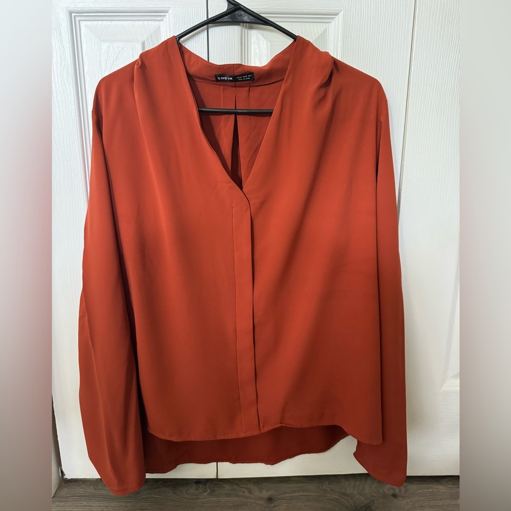 Solid Blouse Top